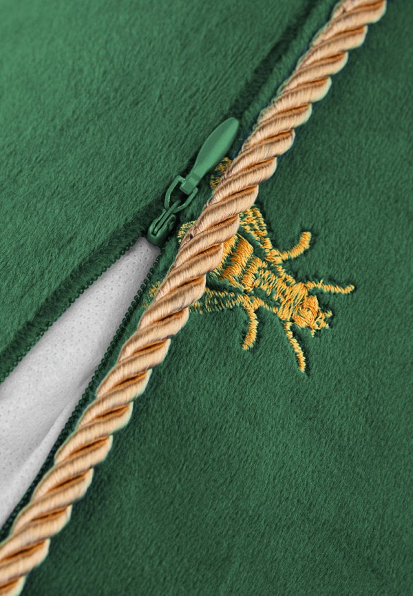 Moroshka Подушка декоративная - бархатная с вышивкой Zolotoy Roy 30х60 см - фото 5