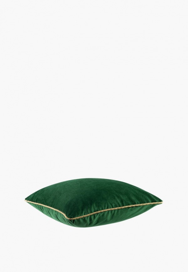 Moroshka Подушка декоративная - бархатная с золотым кантом Zolotoy Roy 50х50 см - фото 2