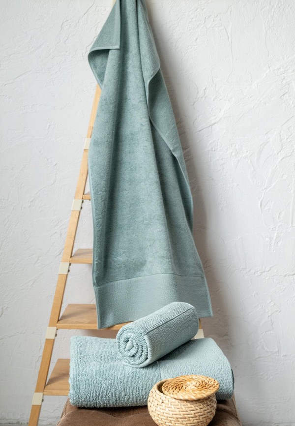 Bellehome Комплект полотенец - махровых Верона Атлантик 50х70 + 50х100 + 70х140 - фото 6