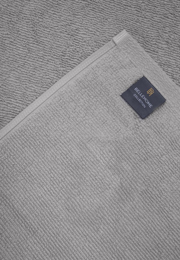 Bellehome Комплект полотенец - махровых Верона Графит 50х70 + 50х100 + 70х140 - фото 5