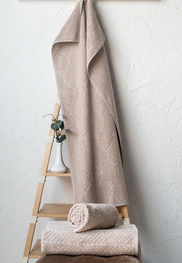 Bellehome Полотенце - махровое Рио Пудра 50х70 - фото 6