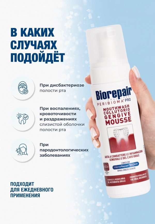 Biorepair Пенка для полости рта - восстанавливающая - фото 4
