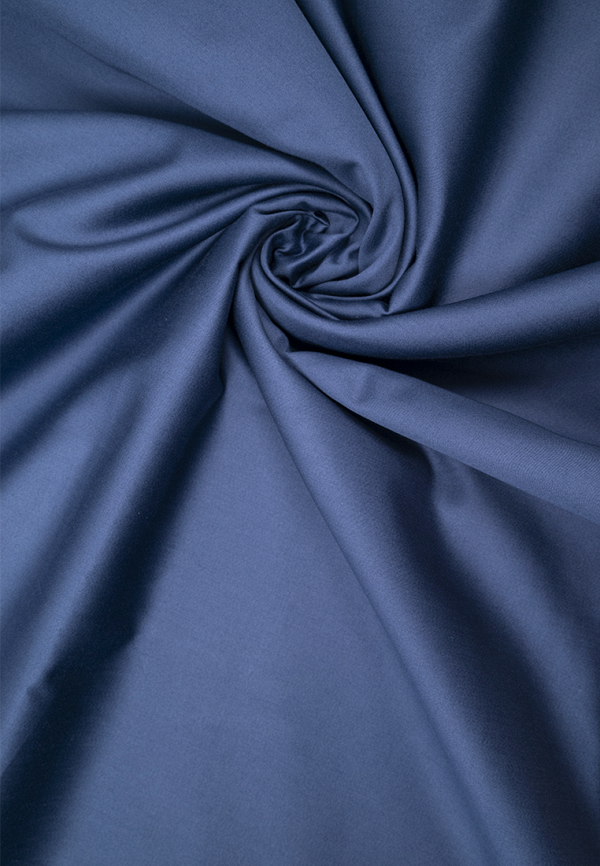 Bellehome Простыня 2-спальная - Винсент Navy 180х200х20 сатин - фото 5