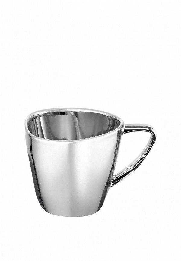 Elan Gallery Чашка с блюдцем - 200 мл Серебро - фото 5