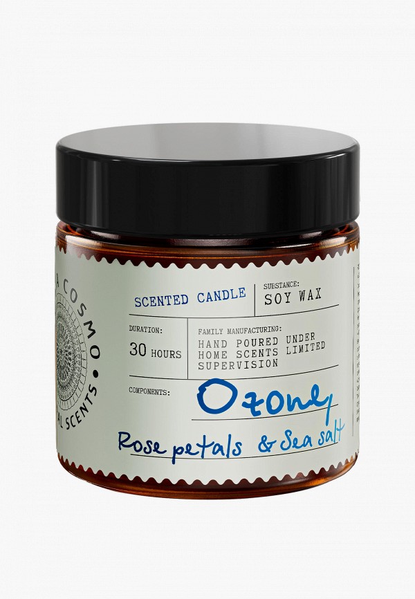 Eteria Cosmo Свеча ароматическая - Озон, роза и морская соль, 88 г - фото 1