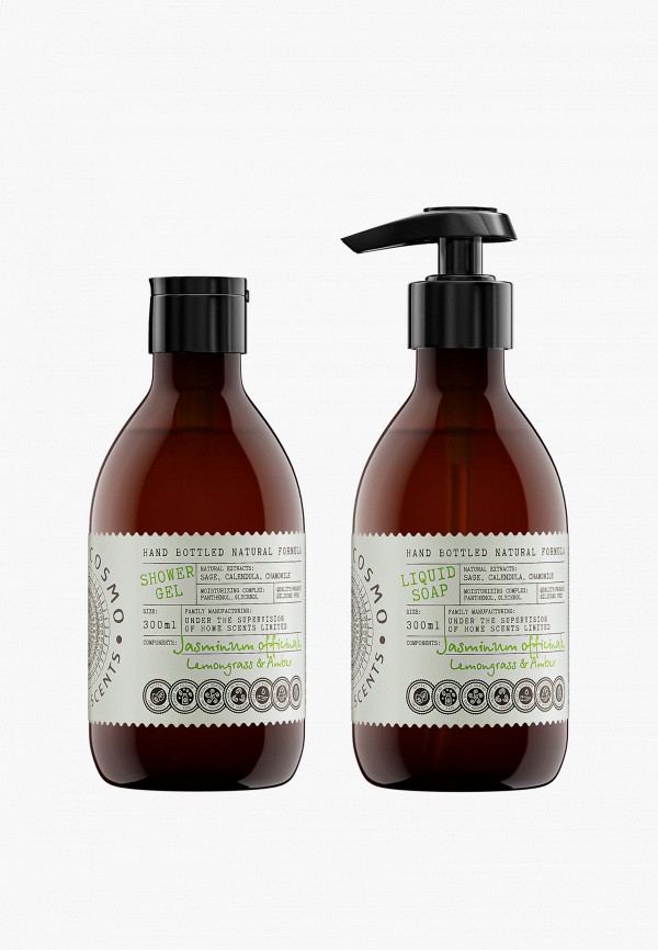 Eteria Cosmo Набор для душа - Мыло и гель, Жасмин, лемонграсс и амбра - фото 1