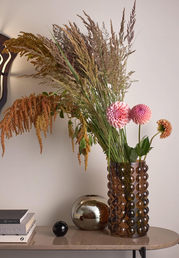 Bergenson Bjorn Ваза - для цветов и сухоцветов Molecule 28 см - фото 6