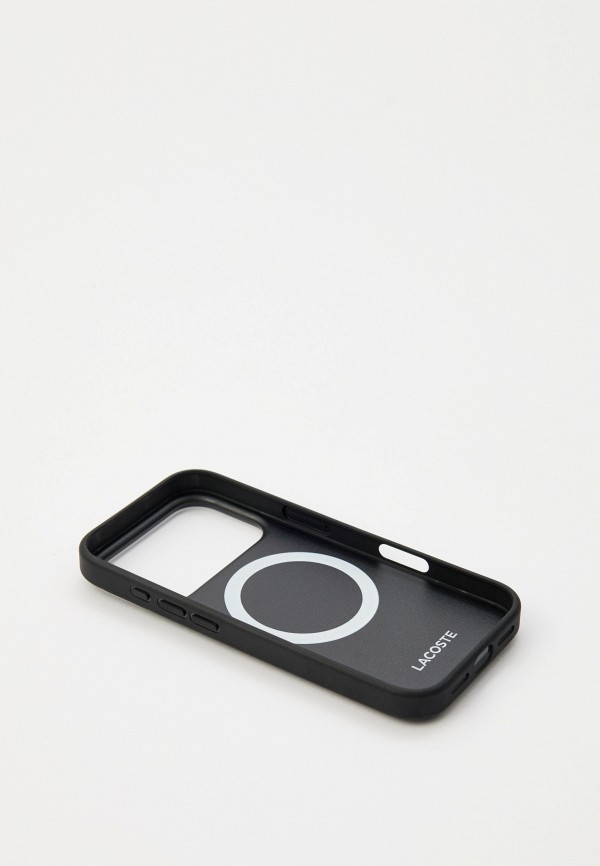 Lacoste Чехол для iPhone - 17 Pro, с покрытием ПВХ, с магнитами MagSafe - фото 2