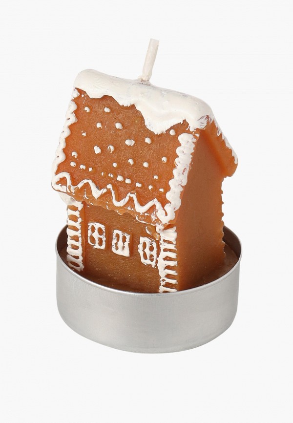 Tkano Набор свечей - новогодних Пряничный домик 6 шт - фото 2