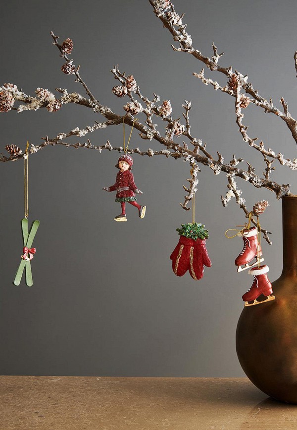 Tkano Набор елочных игрушек - Heritage Holidays 5 шт - фото 2