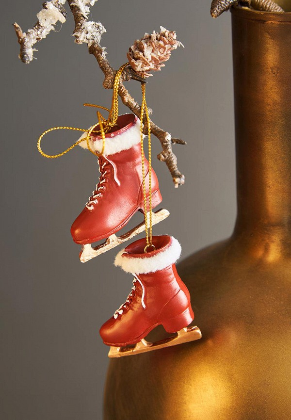 Tkano Набор елочных игрушек - Heritage Holidays 5 шт - фото 6