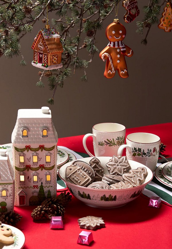 Tkano Салатник - новогодний Nordic winter 23 см - фото 3