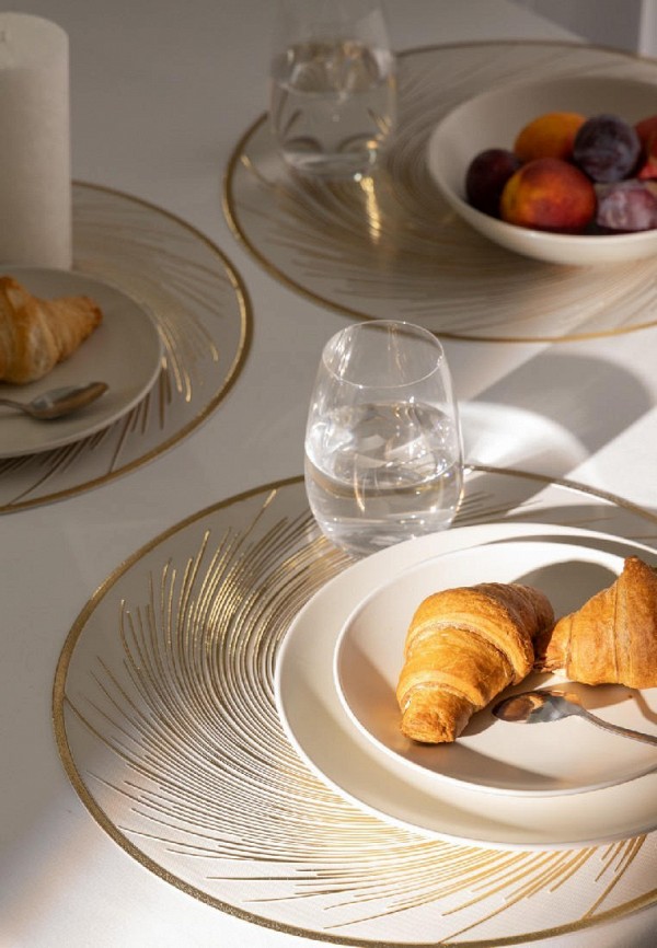 Dome Плейсматы 4 шт. - круглые набор 38х38 - Умео - фото 2