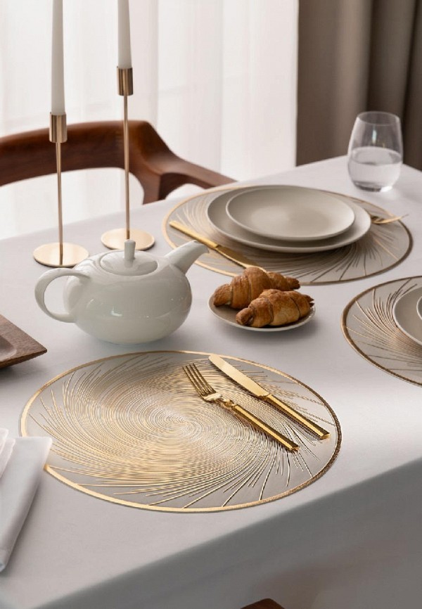 Dome Плейсматы 4 шт. - круглые набор 38х38 - Умео - фото 3