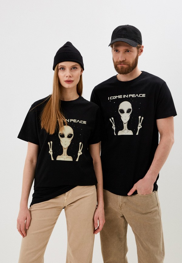 Футболка Mister Tee I Come In Peace Tee, цвет: черный, MP002XU00MTK ...