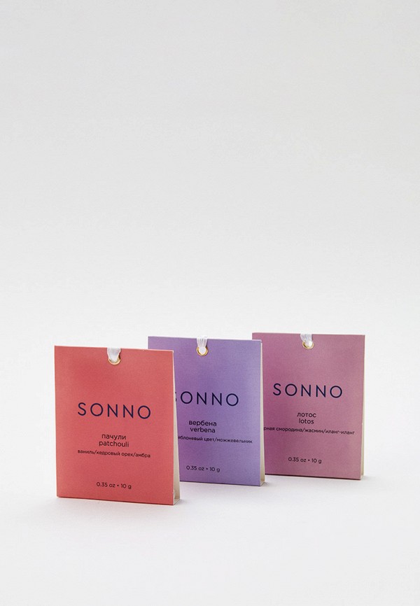 Набор ароматический Sonno LOTOS/VERBENA/PATCHOULI, цвет: розовый ...