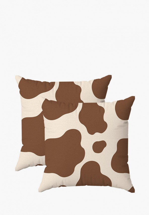 Комплект наволочек Crazy Getup 70х70 см (2 шт.) Beige Cow, цвет ...