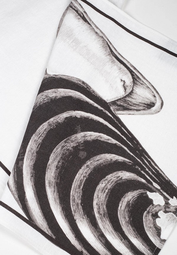 Bellehome Комплект кухонных полотенец - Mussels 40х70 2 шт. хлопок/лен - фото 5