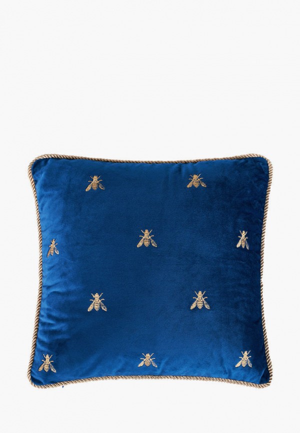 Moroshka Подушка декоративная - бархатная с вышивкой Zolotoy Roy 40х40 см - фото 1