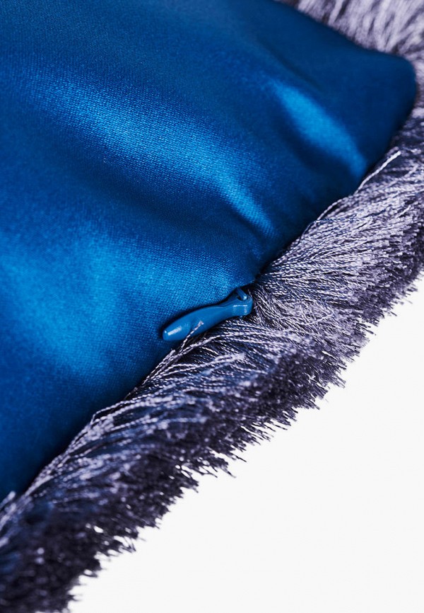 Moroshka Подушка декоративная - атласная с принтом и бахромой Kitayskaya 40х40 см - фото 6