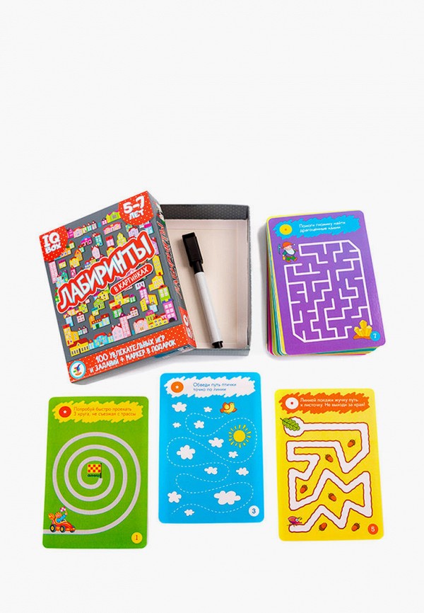 Дрофа-Медиа Игра настольная - IQ Box. Лабиринты. - фото 2