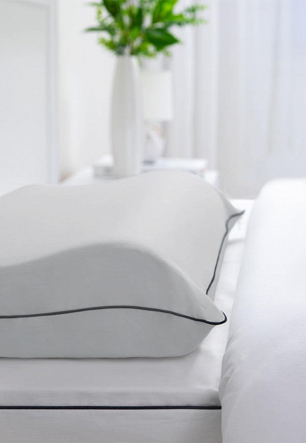 Soft Silver Наволочка - для анатомической подушки, 48х68 см, Антибактериальная, Благородное серебро - фото 2