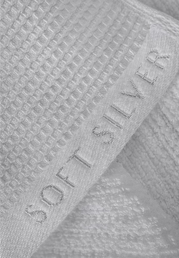Soft Silver Полотенце - с массажным эффектом, 65x140 см, Антибактериальное, Благородное серебро - фото 3