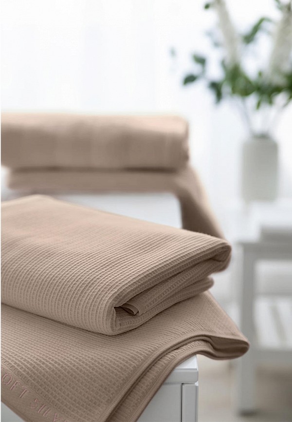 Полотенце Soft Silver для тела, с массажным эффектом, 65х140 см, цвет ...