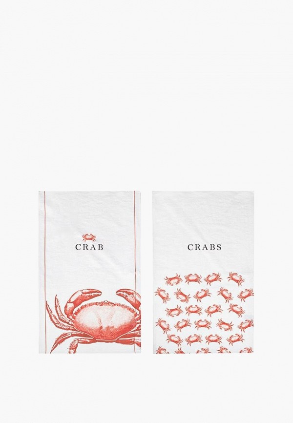 Bellehome Комплект кухонных полотенец - Crabs 40х70 2 шт. хлопок/лен - фото 1