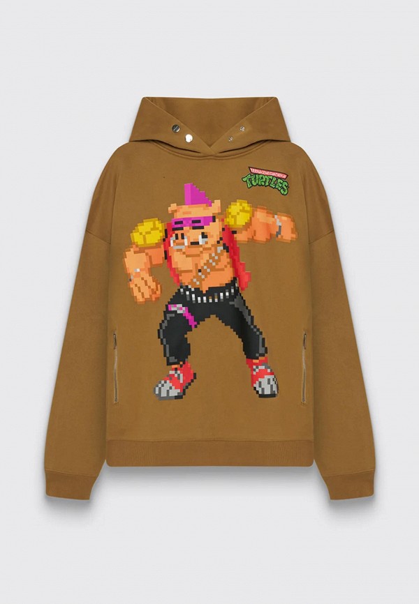 Худи Asia st 71 x Teenage Mutant Ninja Turtles, цвет: коричневый