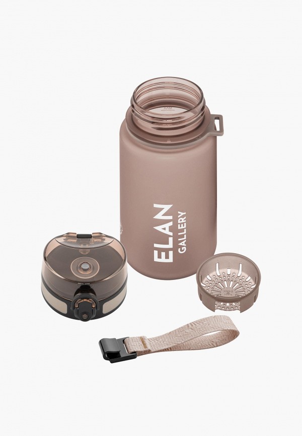 Elan Gallery Бутылка спортивная - 350 мл 6,8х6,8х17 см Style Matte, капучино - фото 3