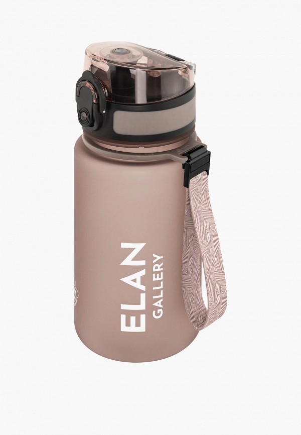 Elan Gallery Бутылка спортивная - 350 мл 6,8х6,8х17 см Style Matte, капучино - фото 1