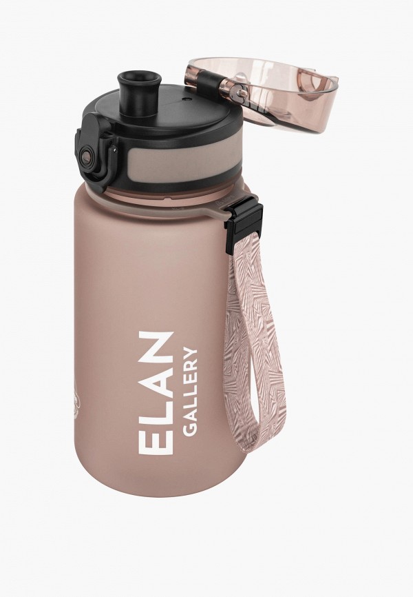 Elan Gallery Бутылка спортивная - 350 мл 6,8х6,8х17 см Style Matte, капучино - фото 4