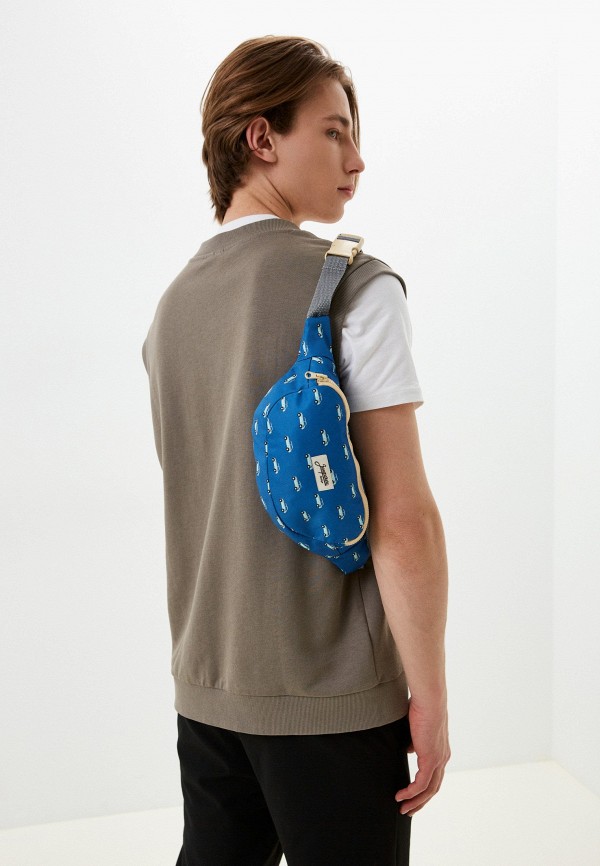 Сумка поясная Запорожец Heritage Машина Запорожец, цвет: синий ...