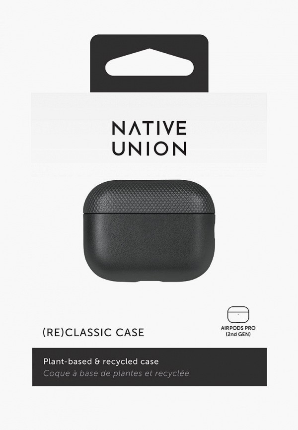 Native Union Чехол для наушников - AirPods Pro 2, (RE) CLASSIC CASE, черный - фото 2