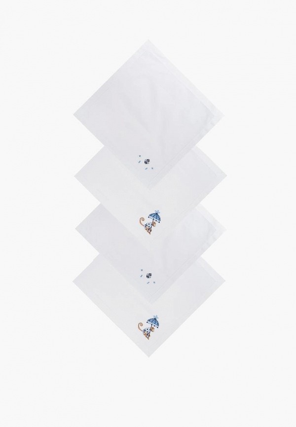 Bellehome Комплект салфеток сервировочных - French monkey с вышивкой 4шт. Хлопок - фото 2