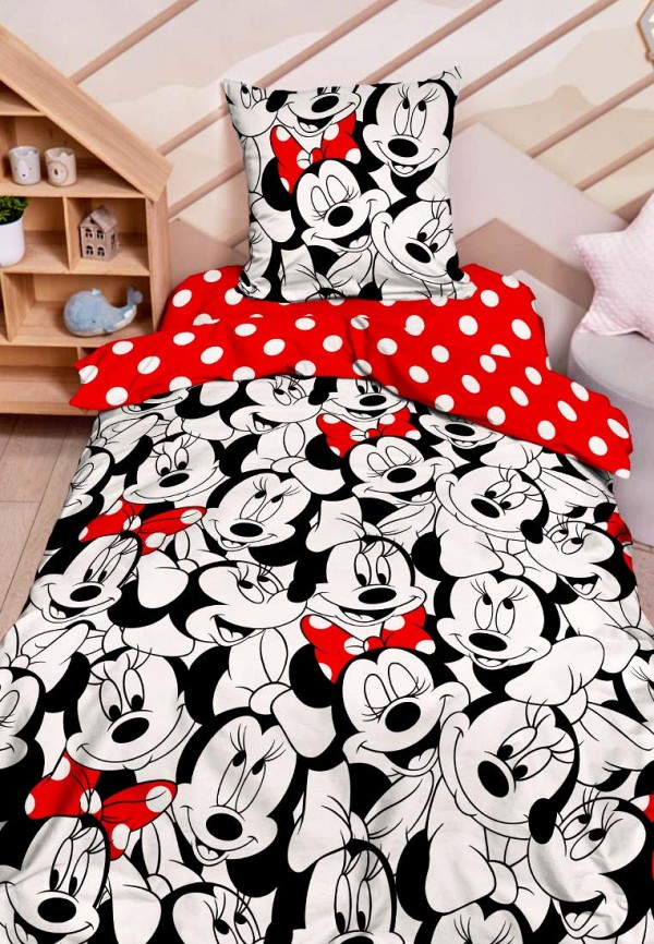 Juno Постельное белье 1,5-спальное - поплин Минни - фото 2