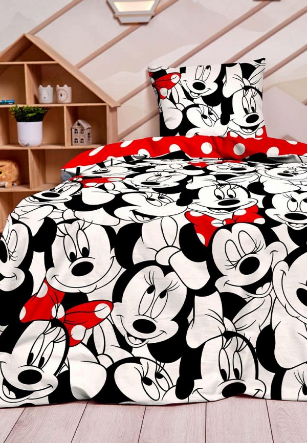 Juno Постельное белье 1,5-спальное - поплин Минни - фото 1