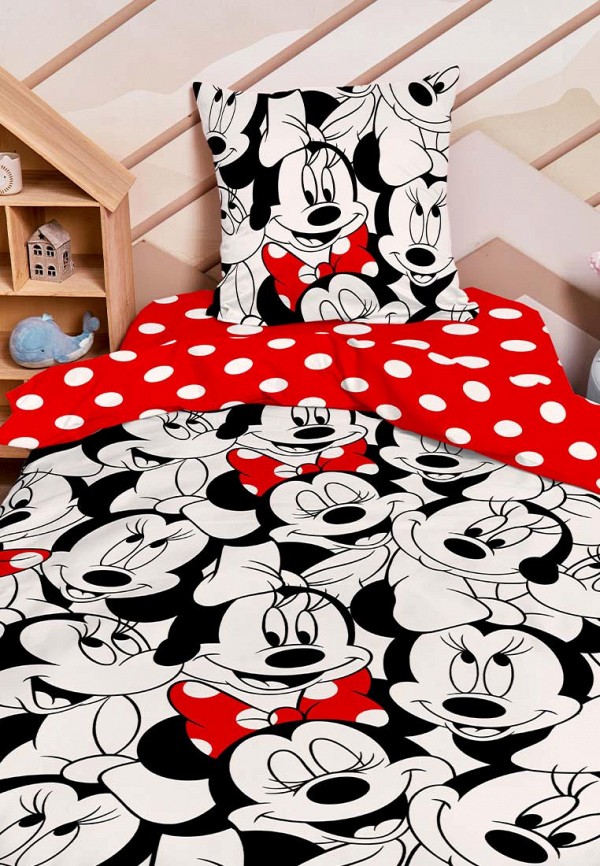 Juno Постельное белье 1,5-спальное - поплин Минни - фото 4