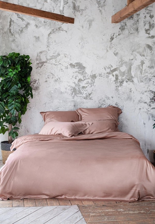 Bellehome Постельное белье Семейное - Shiny Flamingo, тенсель-премиум 300 ТС - фото 1