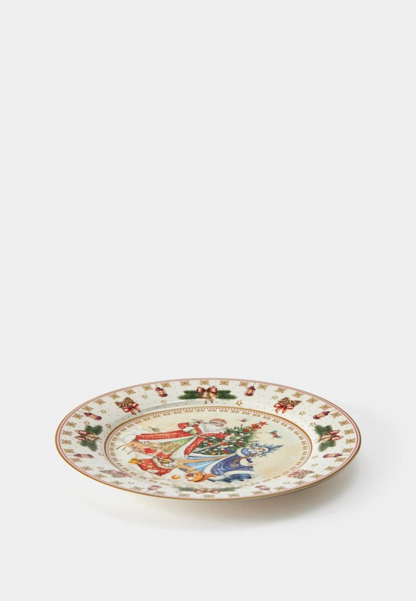 Lefard Тарелка - "Дед Мороз и Снегурочка" 27 см - фото 2