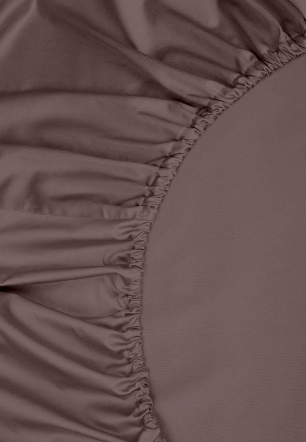 Bellehome Простыня 2-спальная - Shiny Mokko 160х200х20 тенсель-премиум - фото 3