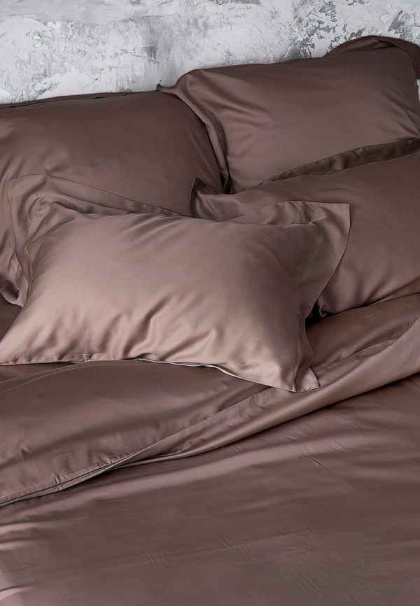 Bellehome Простыня 2-спальная - Shiny Mokko 200х220 тенсель-премиум - фото 6