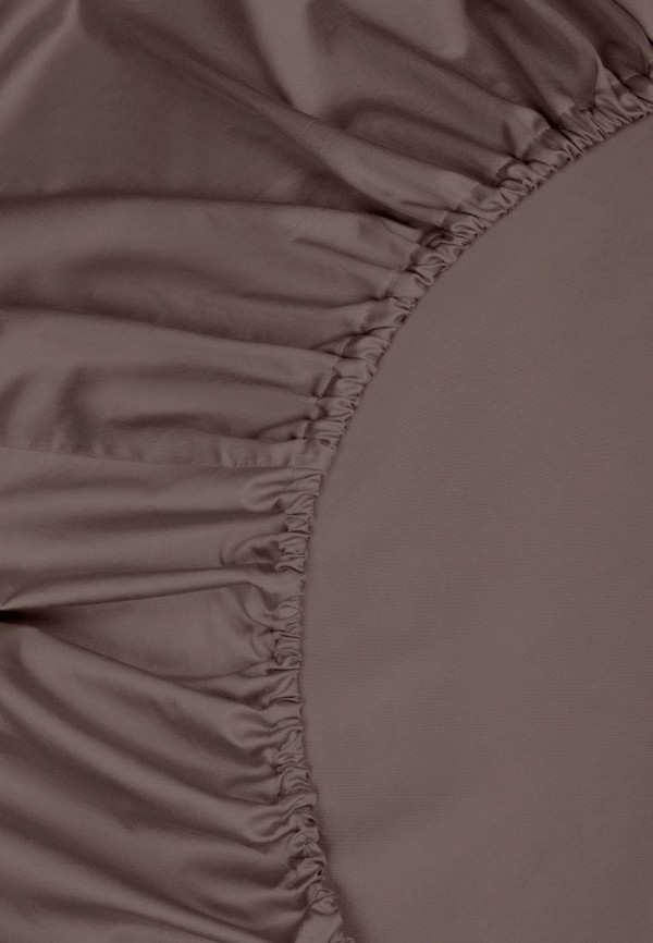 Bellehome Простыня 2-спальная - Shiny Mokko 180х200х20 тенсель-премиум - фото 3