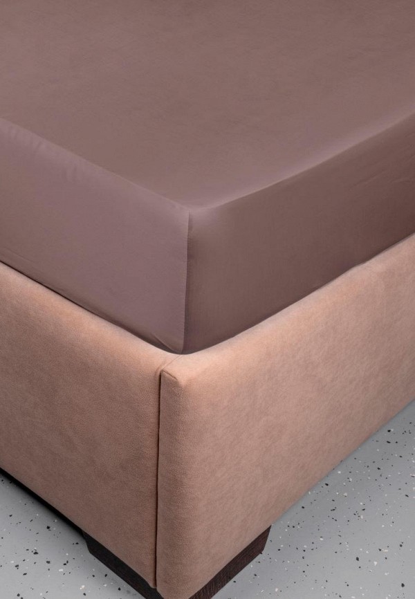 Bellehome Простыня 2-спальная - Shiny Mokko 180х200х20 тенсель-премиум - фото 2