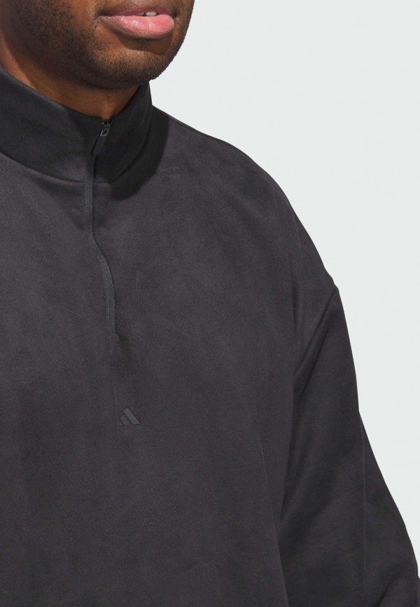 adidas Олимпийка - Basketball Sueded 3/4 Half-Zip - фото 4