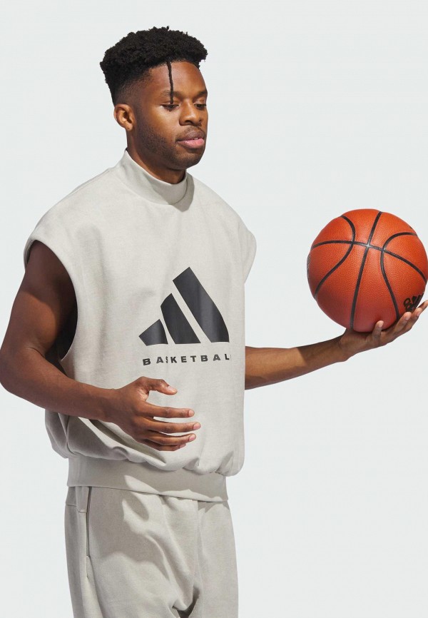 adidas Жилет спортивный - Basketball Sueded - фото 3