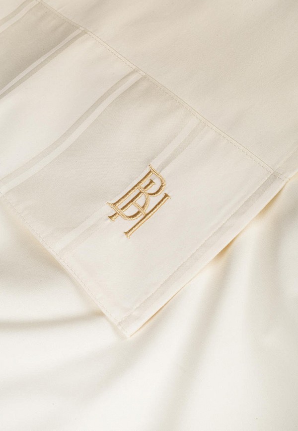 Bellehome Постельное белье Семейное - Винсент Cream, страйп-сатин 400 TC - фото 5