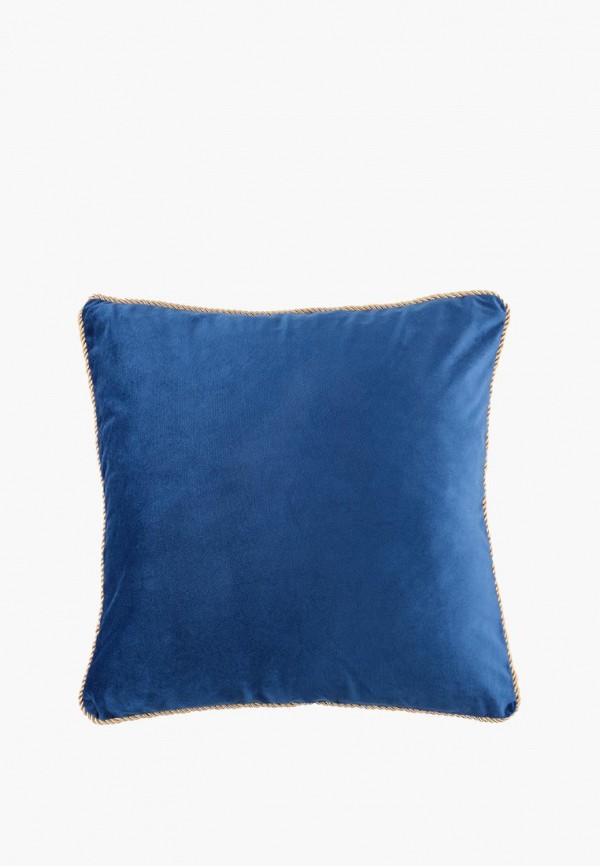 Moroshka Подушка декоративная - бархатная с золотым кантом Zolotoy Roy 50х50 см - фото 1