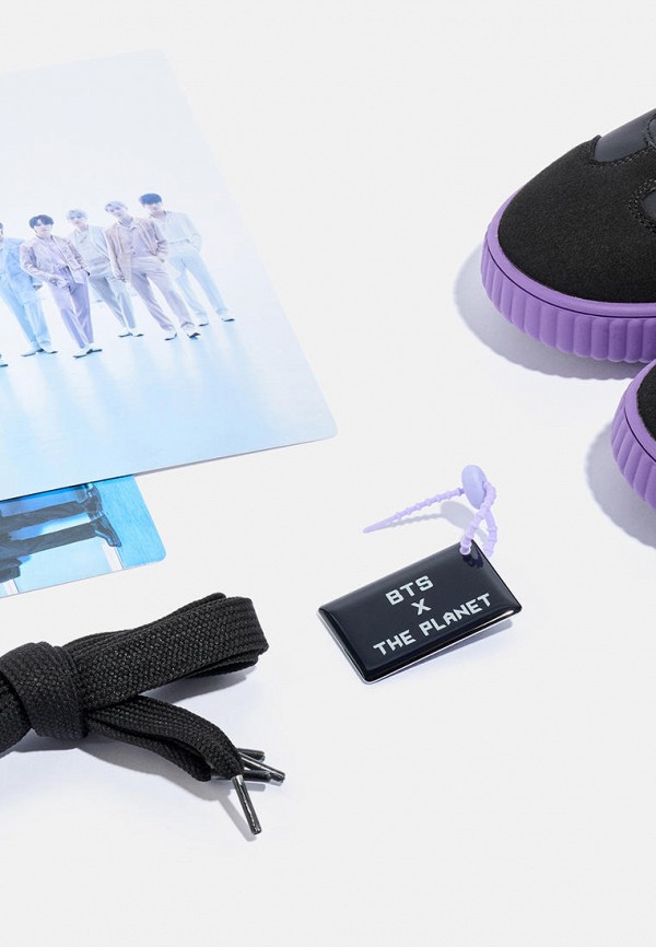 Кроссовки BTS X THE PLANET BASIC BLACK, цвет: черный, MP002XU026LD